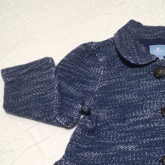 12-18m (4/$20) Knit Cotton Flouncy Hem Jacket by Gap - Picture 4 of 15